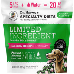 Dr. Harvey's Dieta Limitada con salmón en tazón para perro sensible