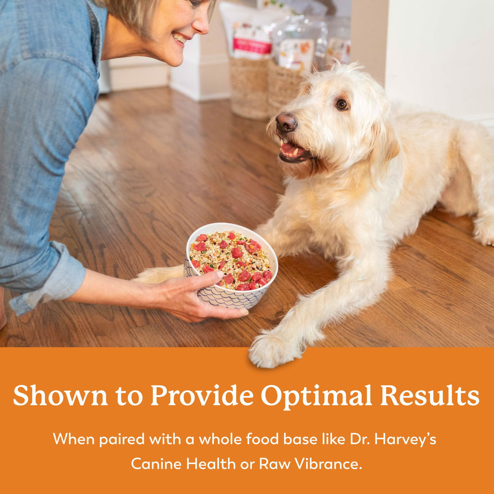 Dr. Harvey's Runs Be Done, uso recomendado para molestias estomacales ocasionales.