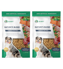Dr. Marty Nature's Blend Esencial Bienestar, empaque de 2x24 oz, ideal para dieta cruda de perros.