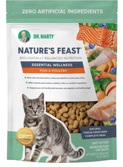 Dr. Marty Nature's Feast: alimento seco para gatos con pescado y aves para bienestar diario