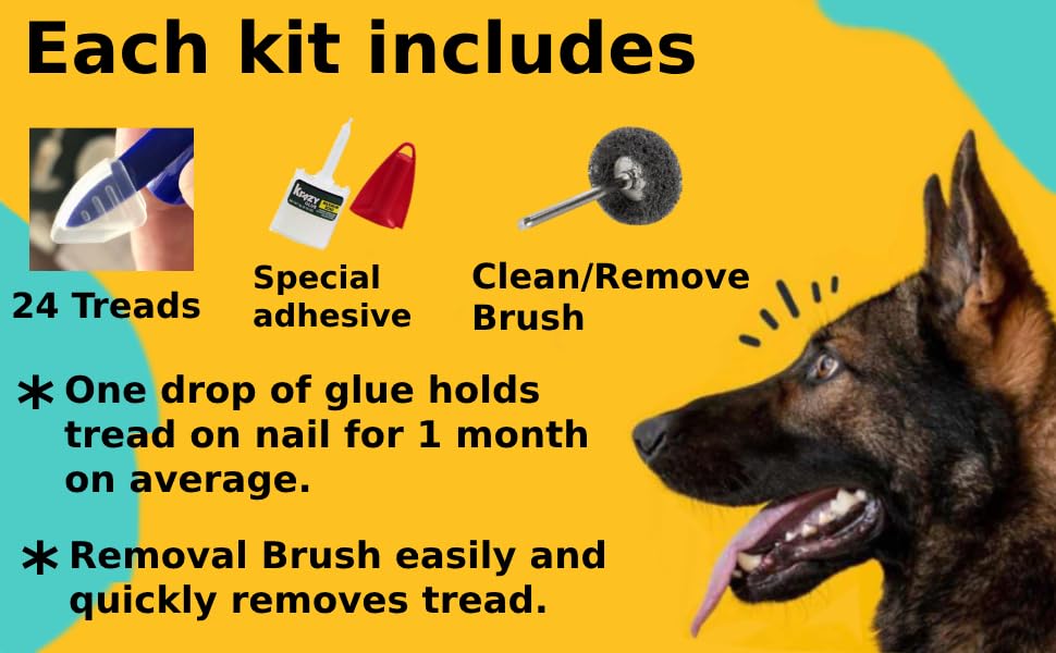 Dr. McHenry's Dog Toe Treads: diseño veterinario para uso fiable.