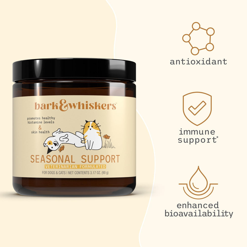Dr Mercola Bark y Whiskers: butterbur y bromelina para apoyar la piel.
