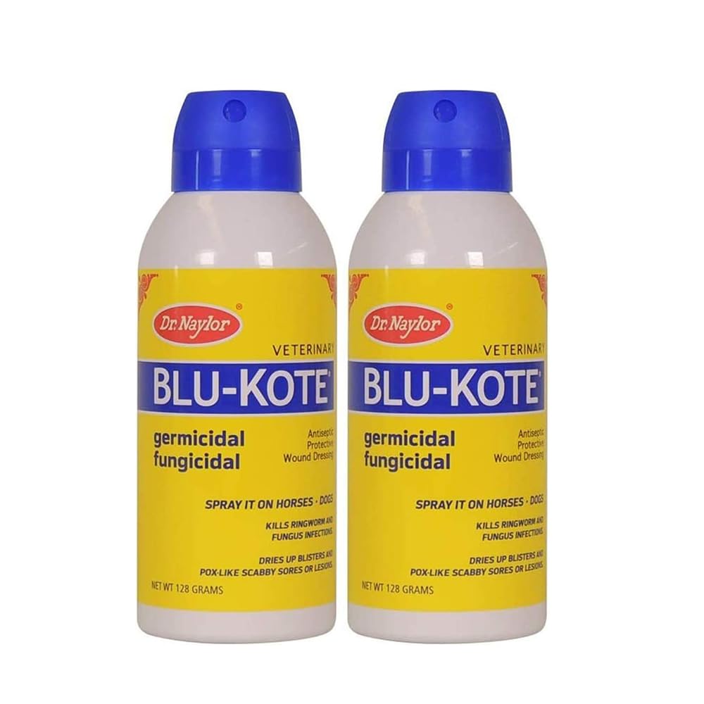 Dr. Naylor Blu-Kote: rociado rápido para heridas de mascotas y caballos.