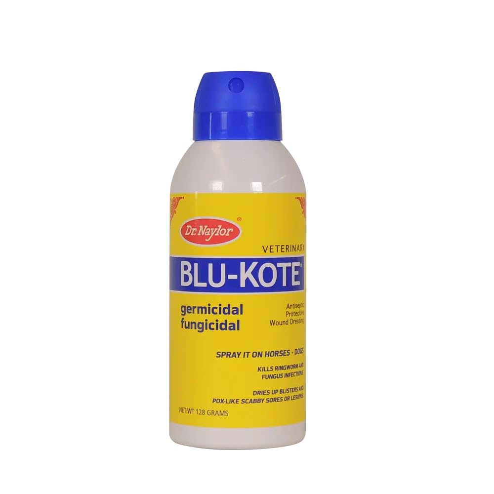 Blu-Kote para aves: evita picoteo y favorece la sanación al aplicar el producto.