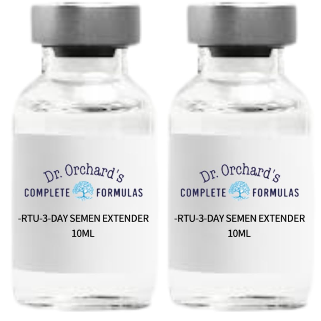 Protección del semen canino durante envío con Dr. Orchard's.