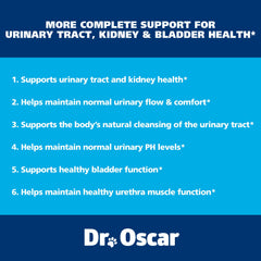 Dr Oscar tabletas masticables: textura suave para facilitar la toma.