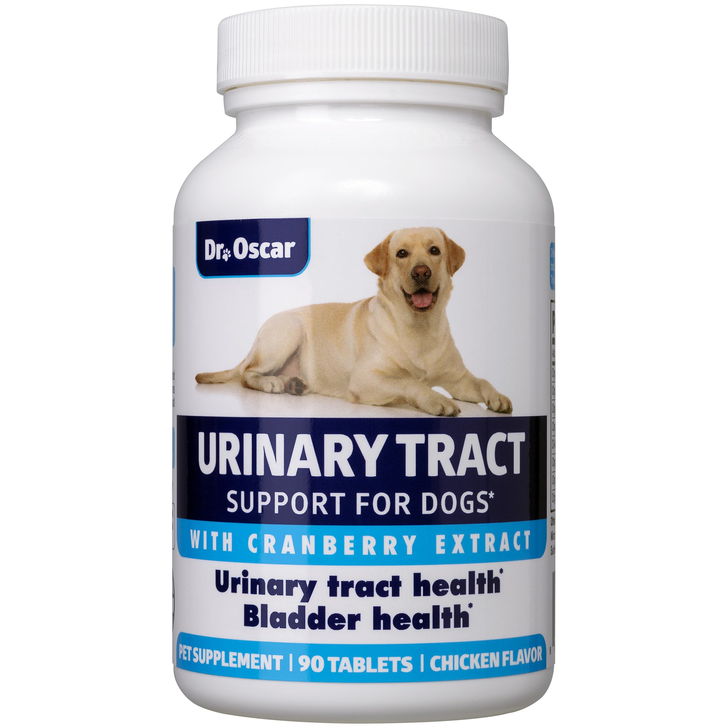 Dr Oscar tratamiento UTI para perros: tabletas para apoyar el tracto urinario.