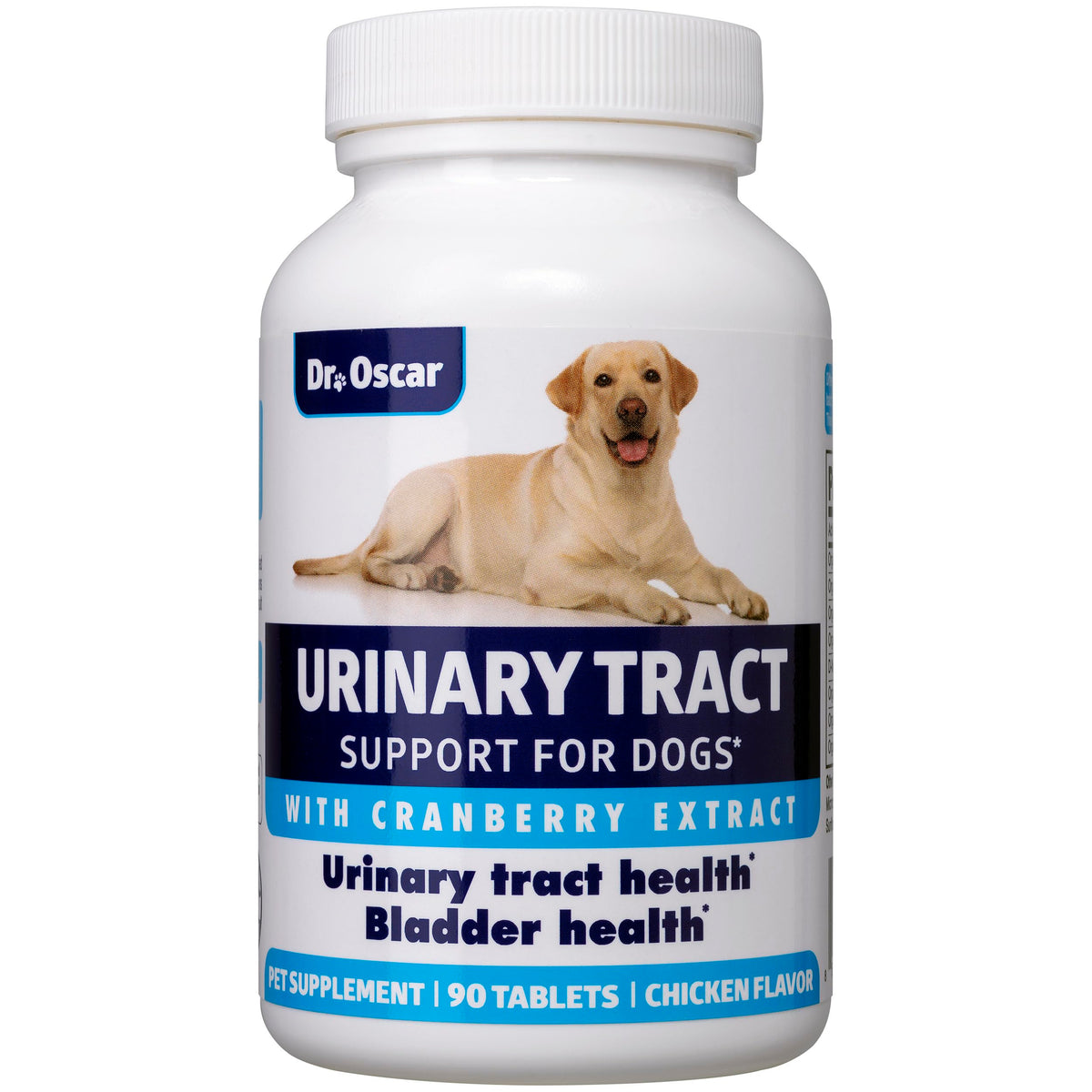 Dr Oscar tratamiento UTI para perros: tabletas para apoyar el tracto urinario.