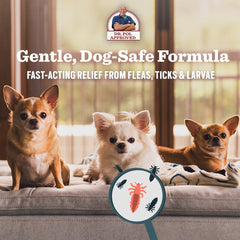Dr. Pol Incredi-Pol Spray, protege camas y alfombras para evitar pulgas