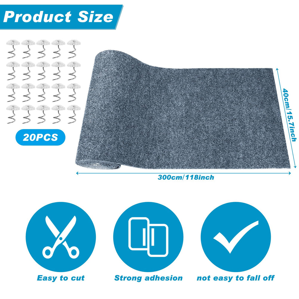 Draupnir adhesivo para muebles, fija fácilmente y protege superficies sin dañar.