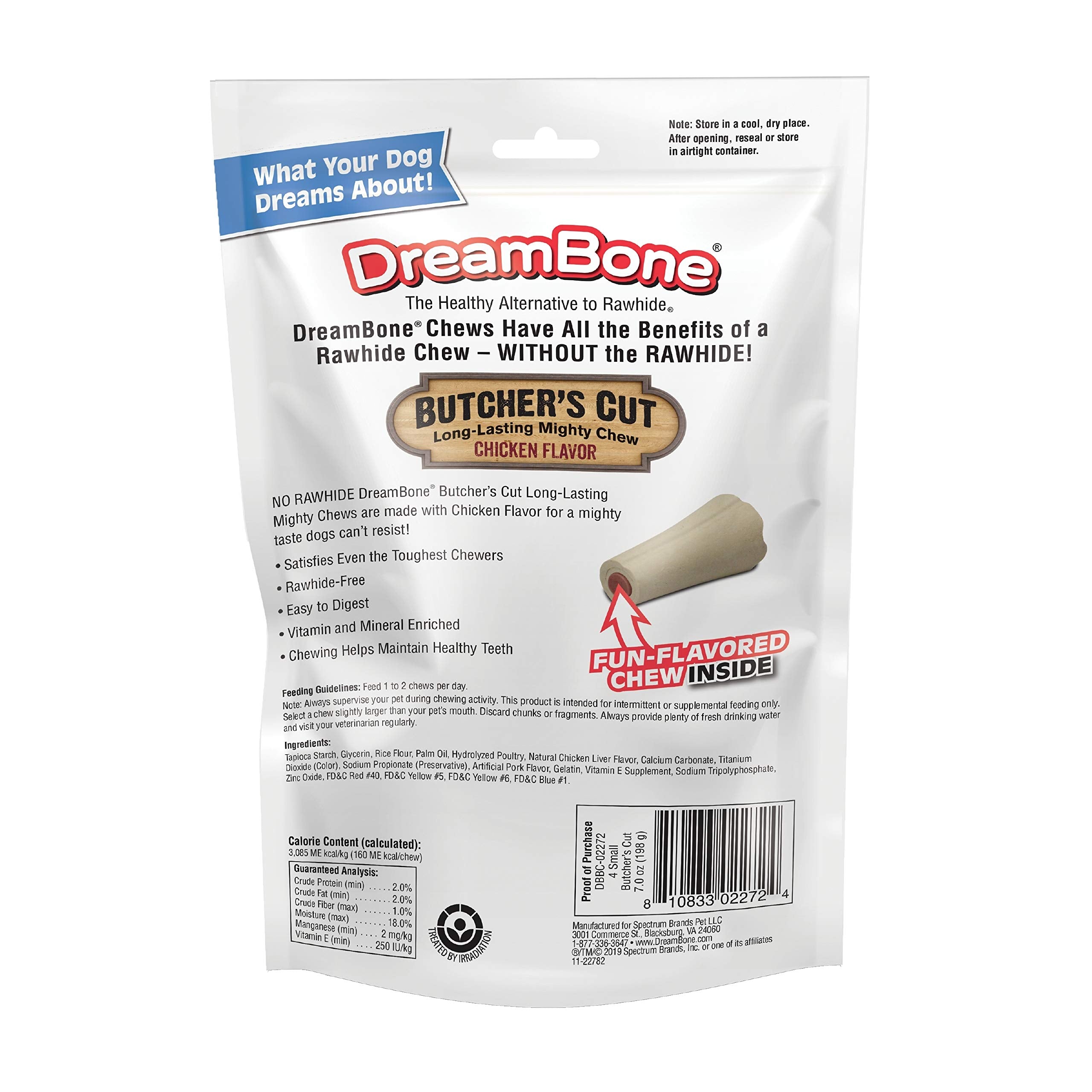 DreamBone Butcher’s Cut Chuches, dientes sanos gracias a la masticación.