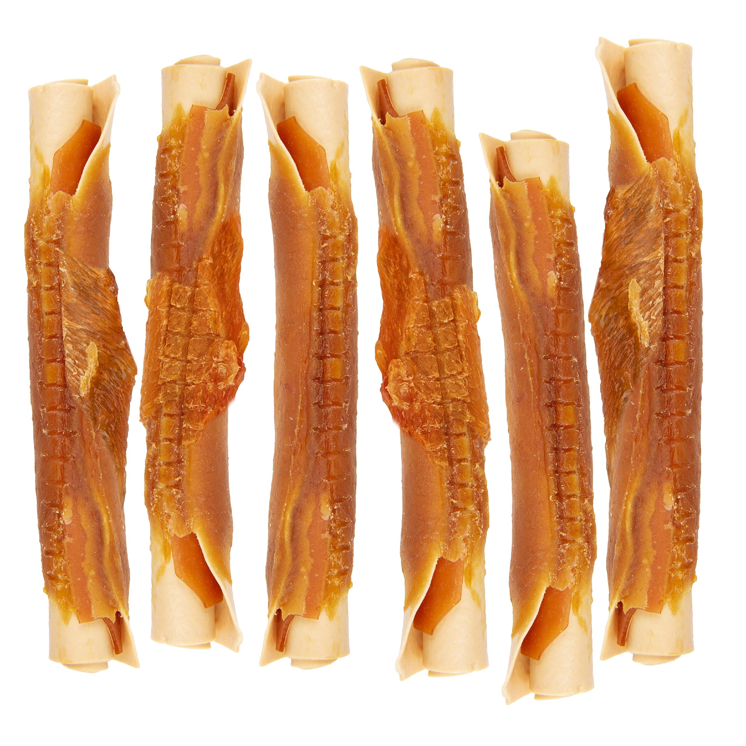 DreamBone Rollos Triple Sabor Cerdo: sabor irresistible y digestión fácil al masticar.