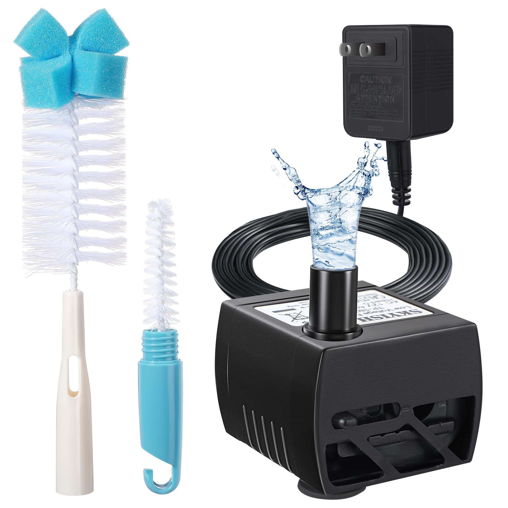 Bomba Dreyoo para fuente de gatos compatible con PioneerPet, uso estable y confiable.