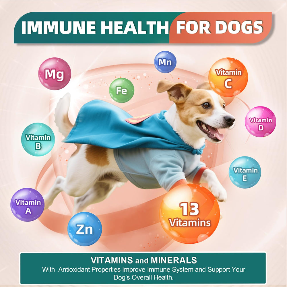 DRFOSTER multivitamínico para perros: omega tres y seis para piel sana.