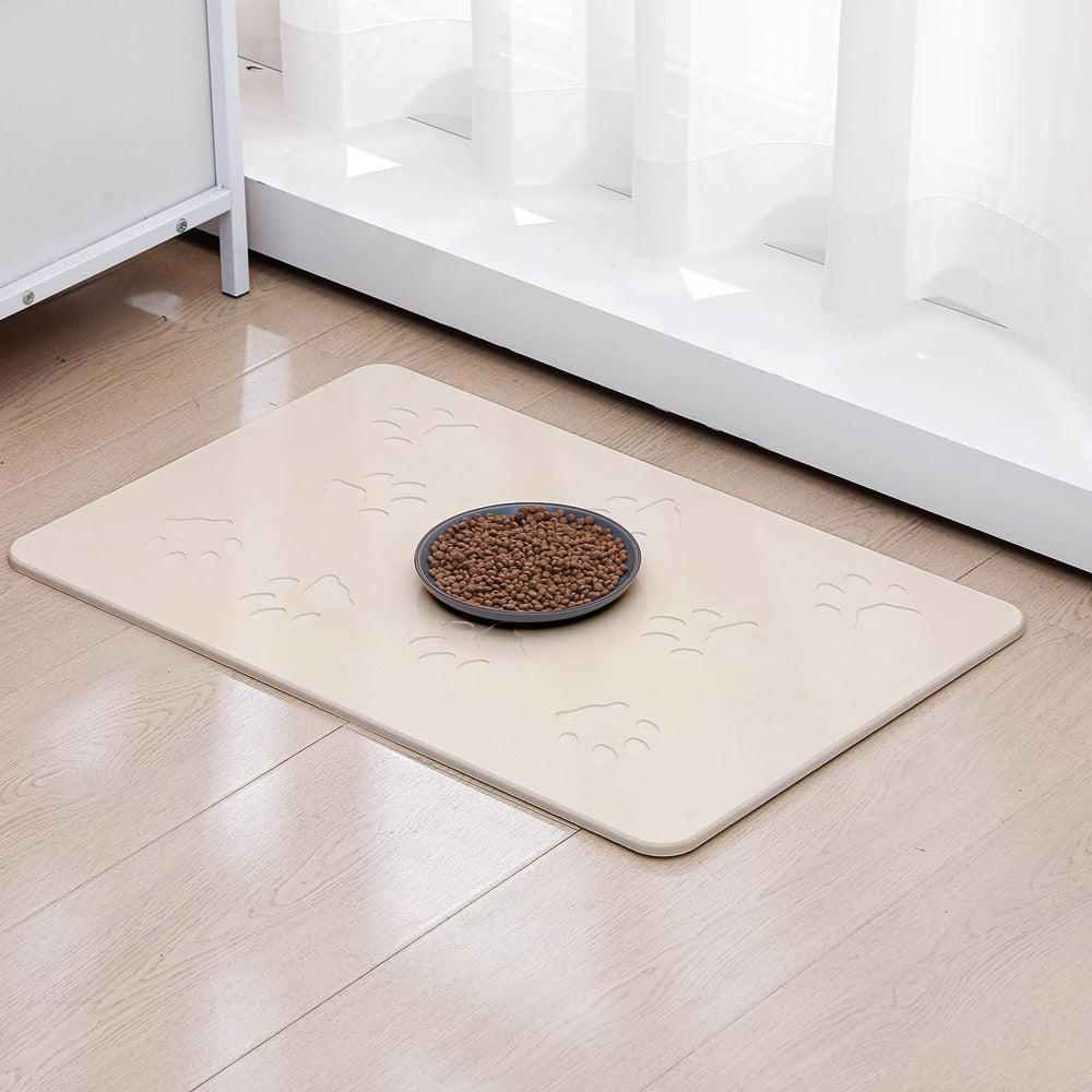 Drydiet limpieza fácil, tapete beige que complementa la decoración del hogar