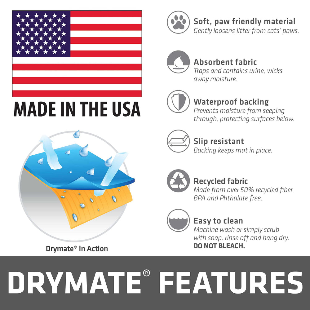 Drymate proteccion-pisos: minimiza salpicaduras y desgaste del suelo.