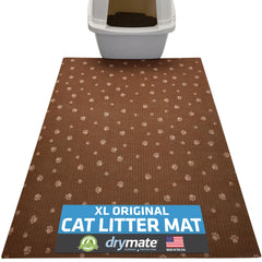 Drymate: tapete para arena de gato absorbente que mantiene los suelos limpios.