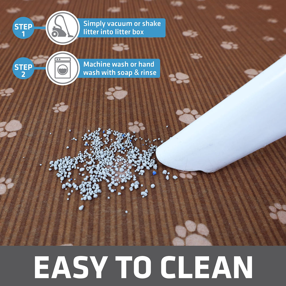 Drymate: tapete para patas suaves de gato, reduce residuos.