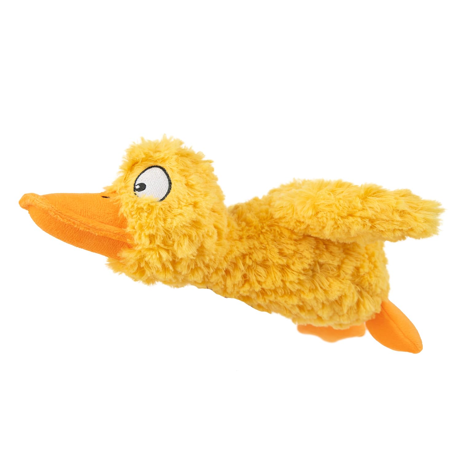 Ducky Doodle amarillo frente: estimula juego y masticación segura.