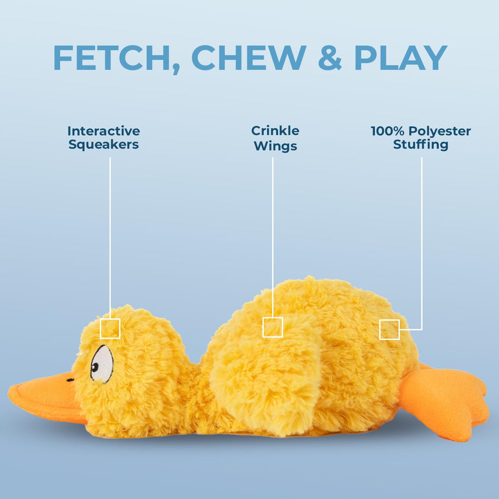 Ducky Doodle amarillo ruidos y crujidos: favorece la estimulación sensorial.