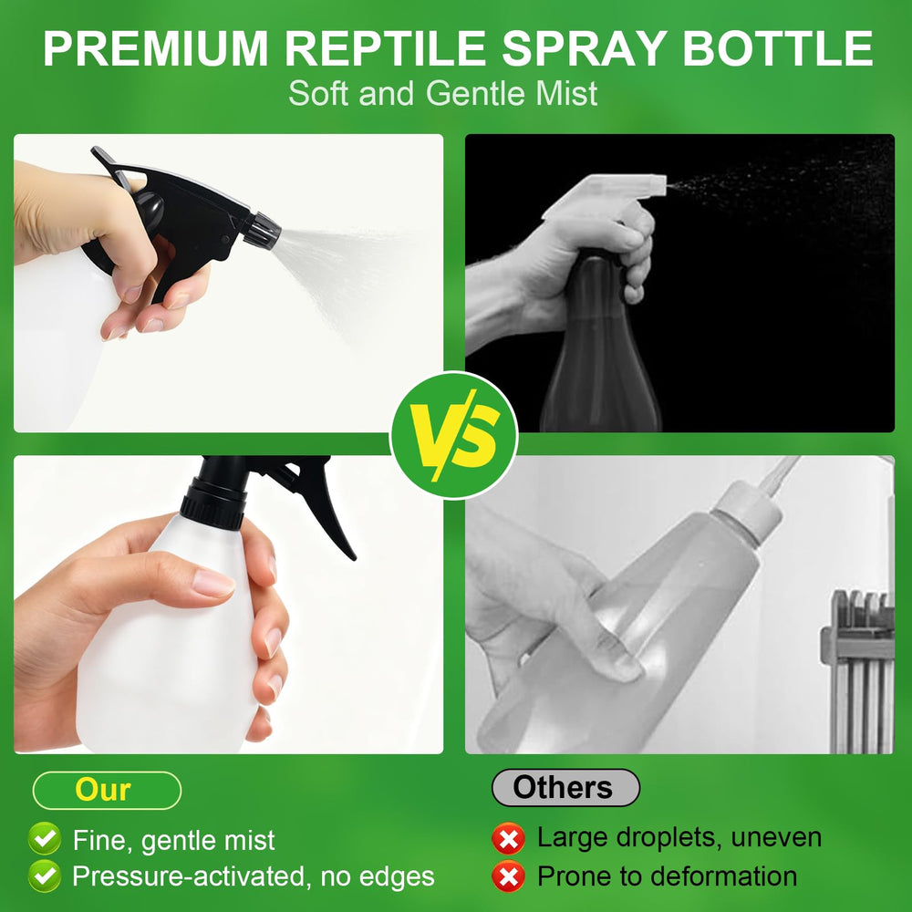 Dukrouk capacidad 500 ml para uso continuo sin recargas.