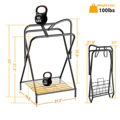 Dunatou soporte para silla de montar resistente para uso diario.