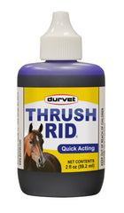 Durvet Thrush Rid para caballos, aplicación para el cuidado del casco y comodidad del caballo