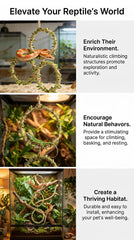 Duseu serpiente: accesorios seguros para tanque y enriquecimiento del terrario.