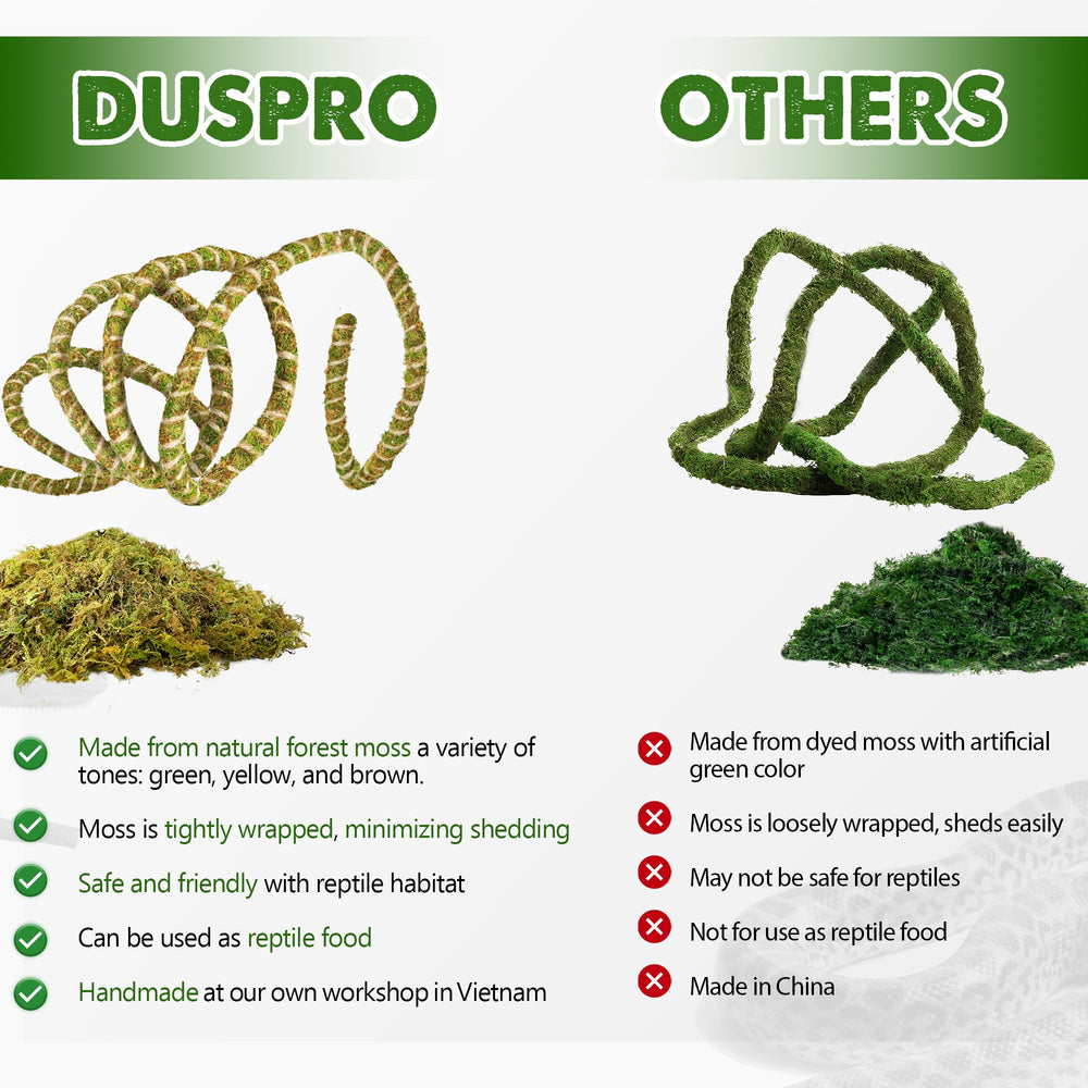 Accesorio Duspro para terrario, seguro para reptiles