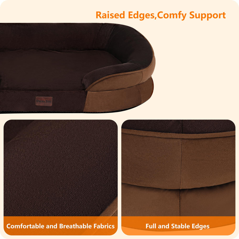 Dwanton base antideslizante mantiene la cama estable.