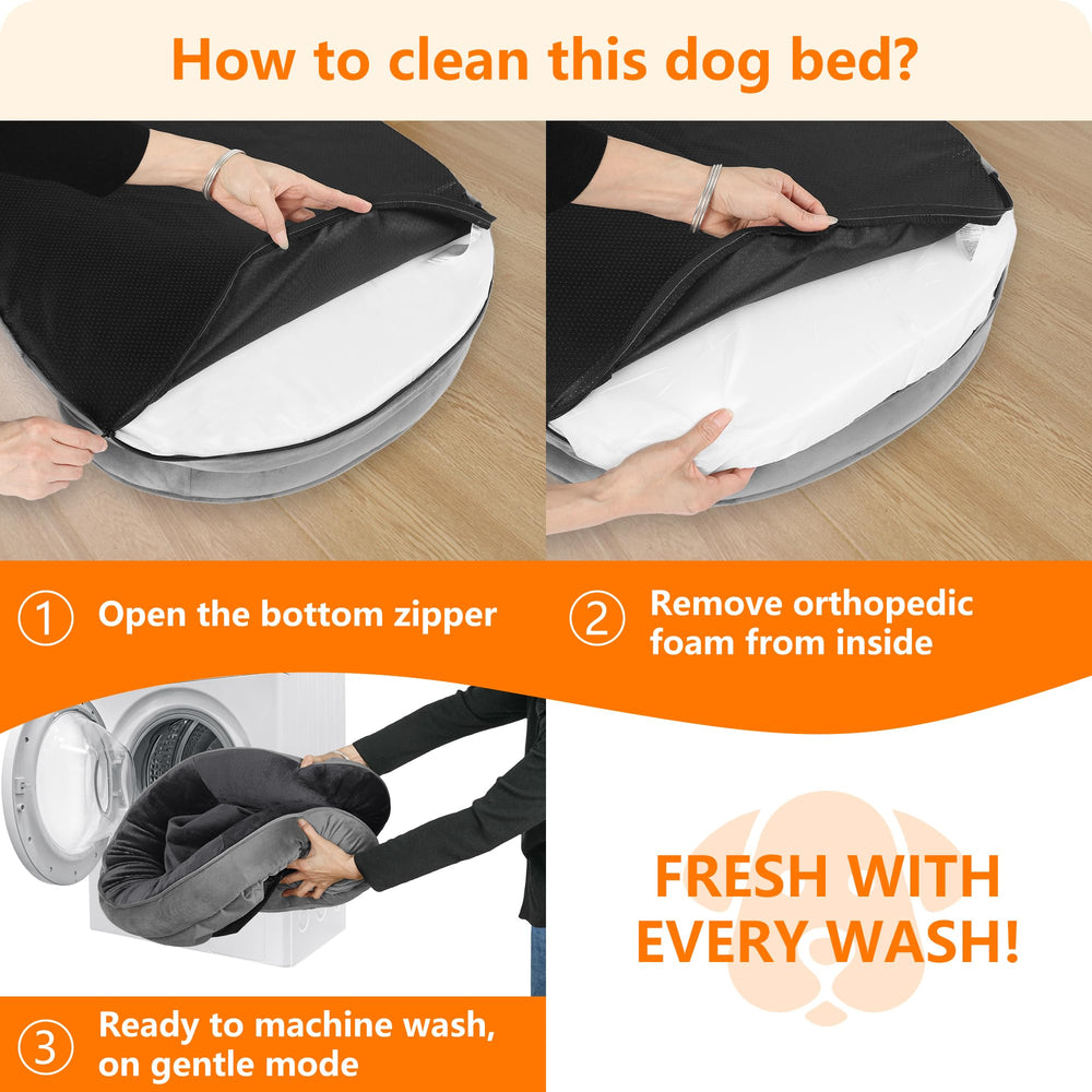 Dwanton funda lavable a máquina para mantenimiento sencillo