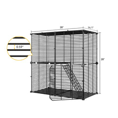 DWVO uso interior y exterior para gatos y gatitos.