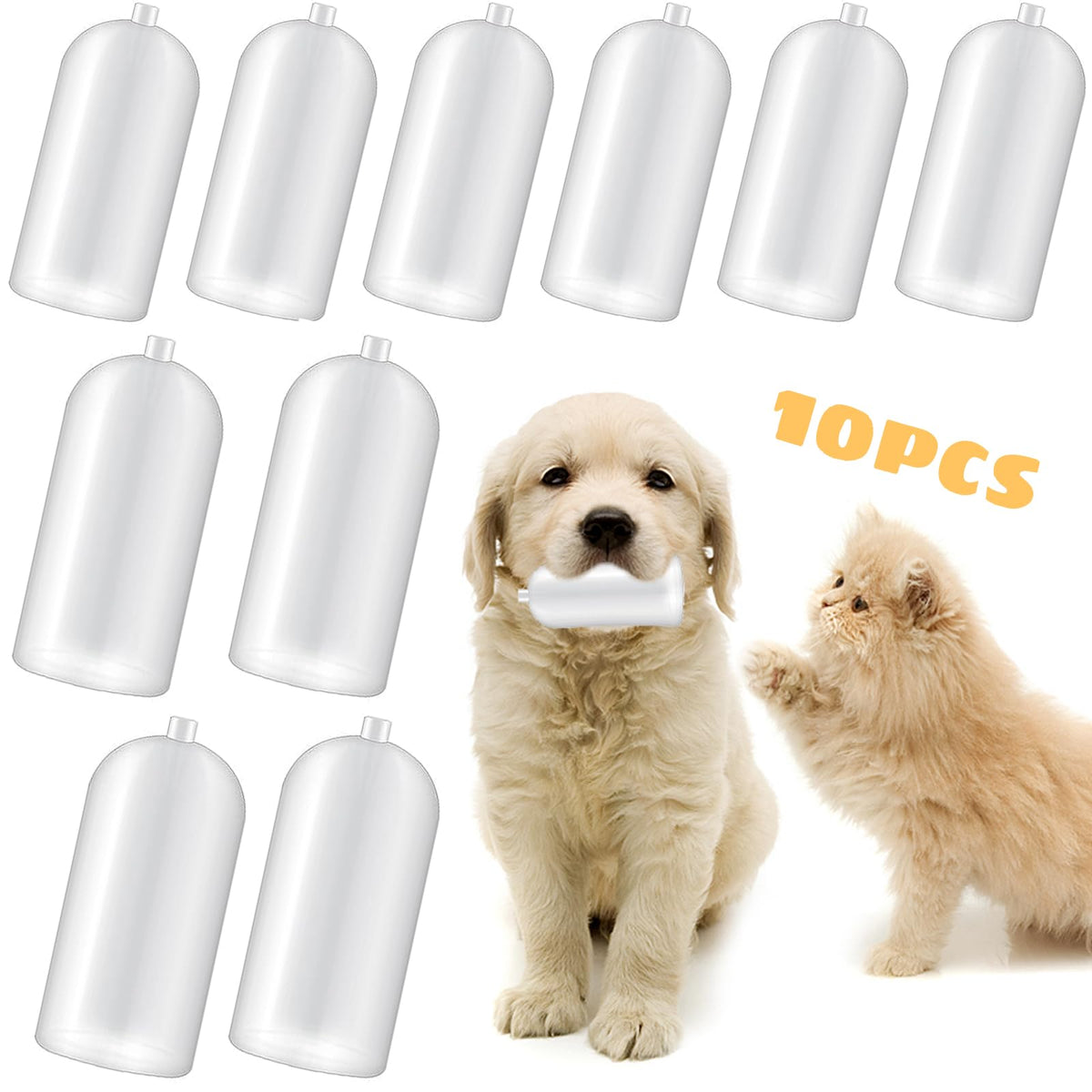 Dxmimer repuestos de chirridos para juguetes de perros, set de 10 piezas para juego diario