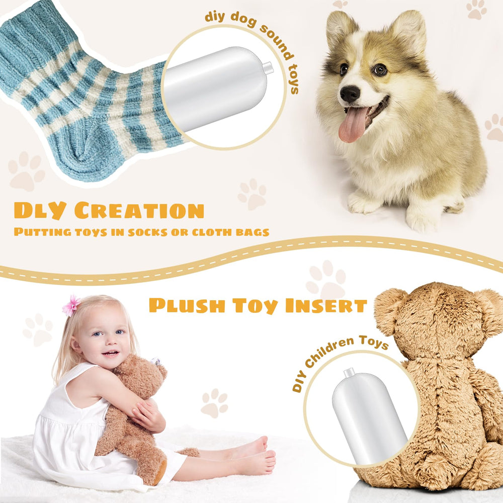 Dxmimer chirridos para uso amplio en juguetes y accesorios para mascotas
