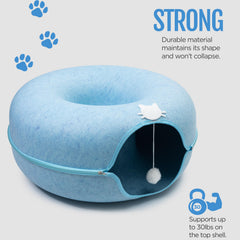 Meow Mansion de E & E's: bola colgante integrada para entretenimiento en interiores.