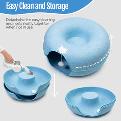 Meow Mansion de E & E's: juguete bola colgante para estimular la actividad.