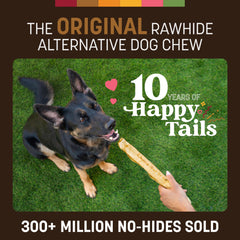 Earth Animal No Hide Chews venado grandes uso diario para entretener perros fuertes