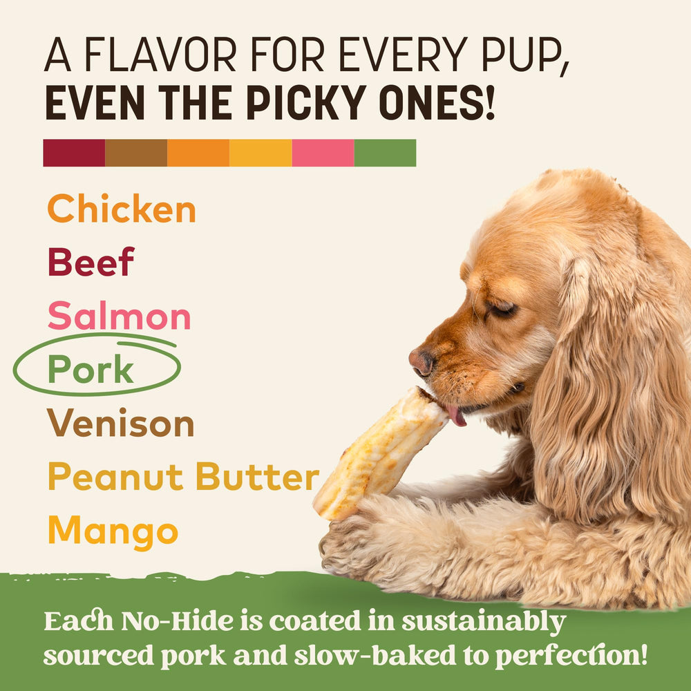 Earth Animal No Hide Chews: empaque práctico para porciones rápidas en la rutina diaria.