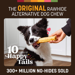 Earth Animal No Hide Chews ingredientes naturales con sabor cheddar para masticar.