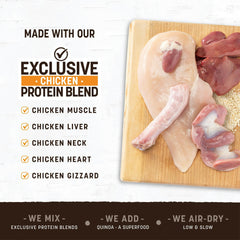 Earth Animal Wisdom Jerky: pollo aire secado para paladar exigente.