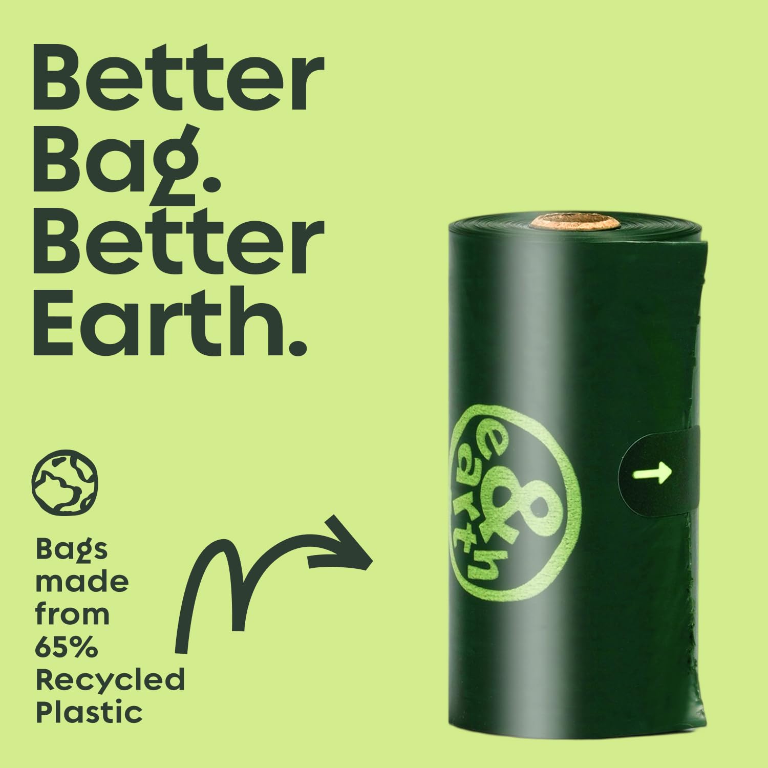 Se abren, usan y sellan con facilidad, cada bolsa &earth.