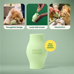 Earth Rated juguete de enriquecimiento para perro pequeño, fomenta exploración segura.