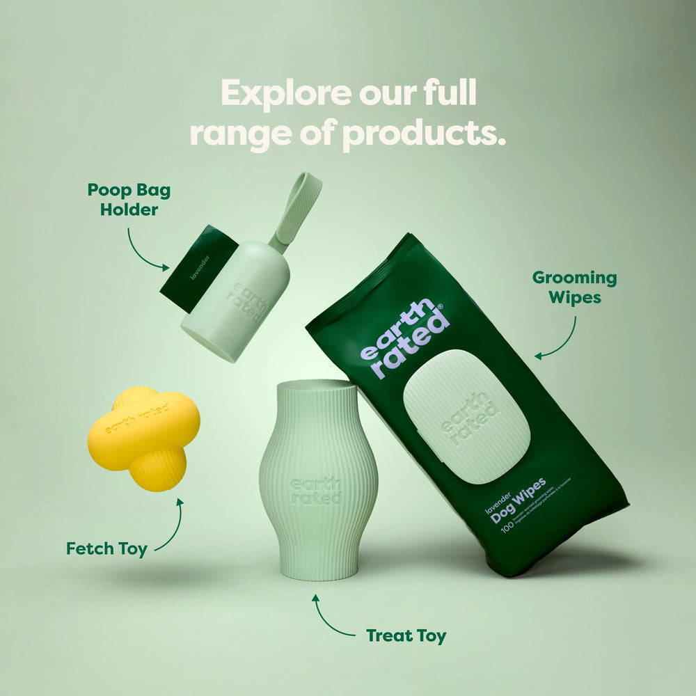 Earth Rated tamaño pequeño, perfecto para perros pequeños.