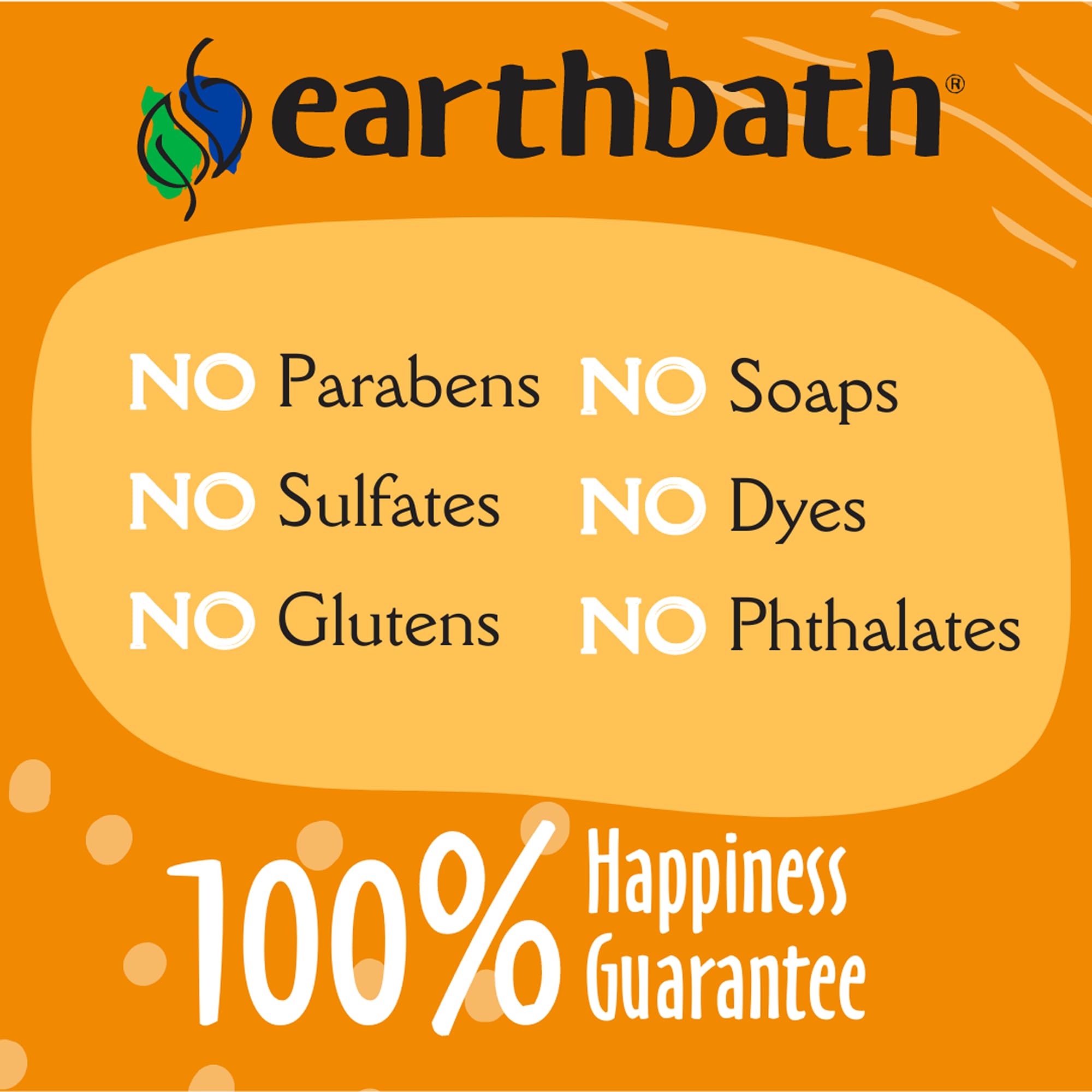 earthbath champú para gatos sin fragancia, aplicación fácil para baño rápido