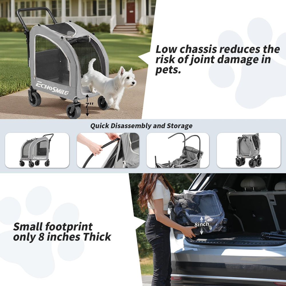 EchoSmile colchoneta desmontable para limpieza rápida y confort