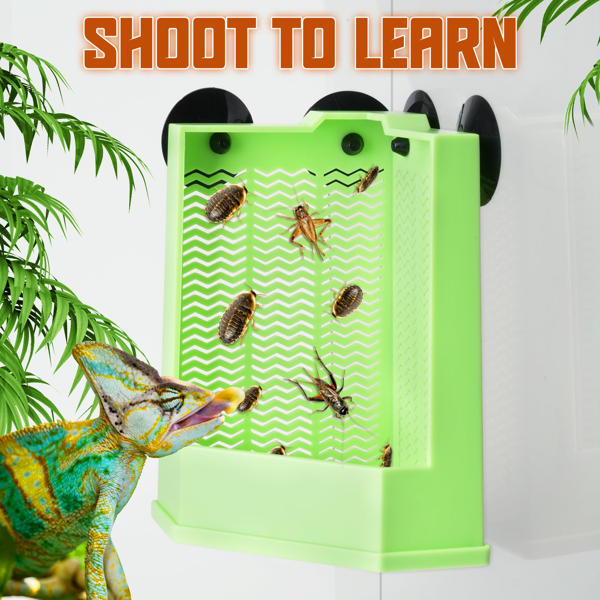 Eckpo capacidad de 300 g para insectos con ventosas.