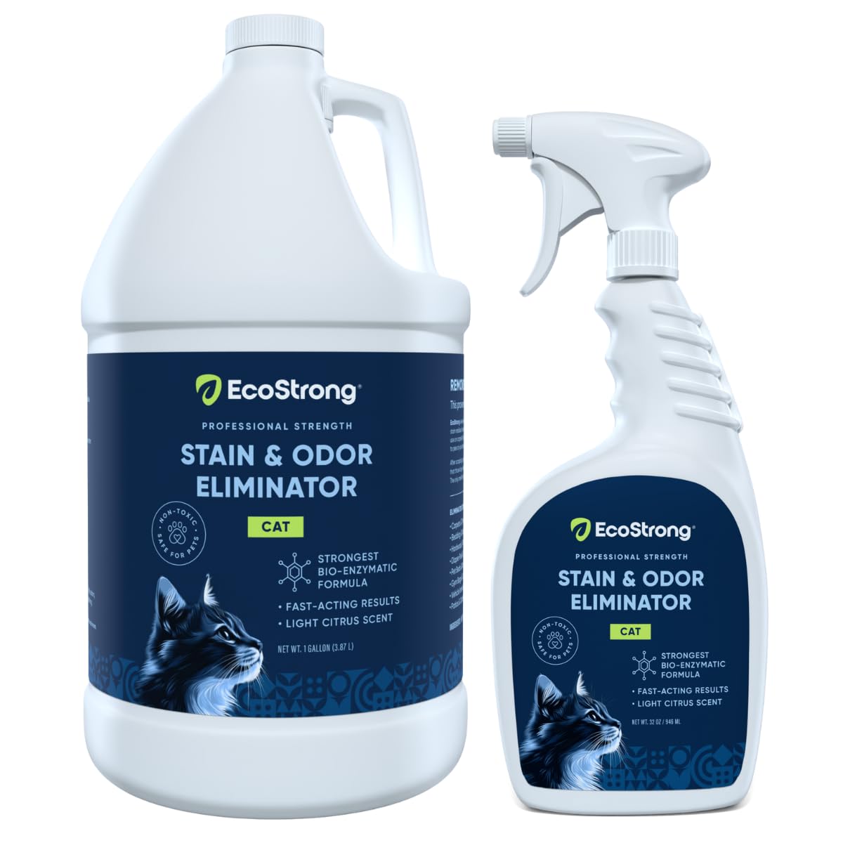 Eco Strong botella-vertido: rocía para neutralizar olores y manchas.