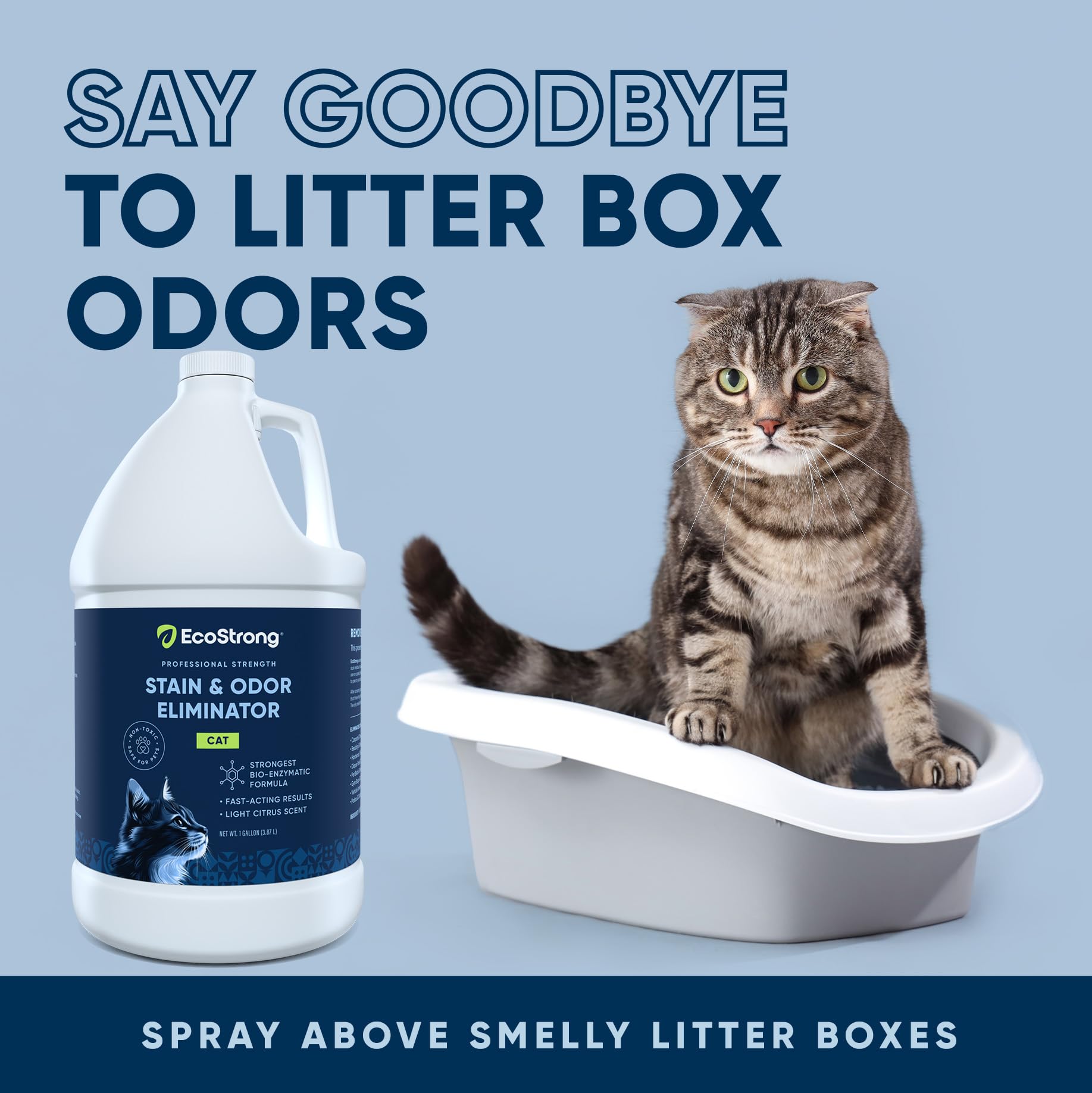 Eco Strong formula-no-toxica: adecuada para hogares con mascotas.
