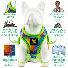 EcoBark Step in: correas ajuste para un ajuste seguro y personalizado.