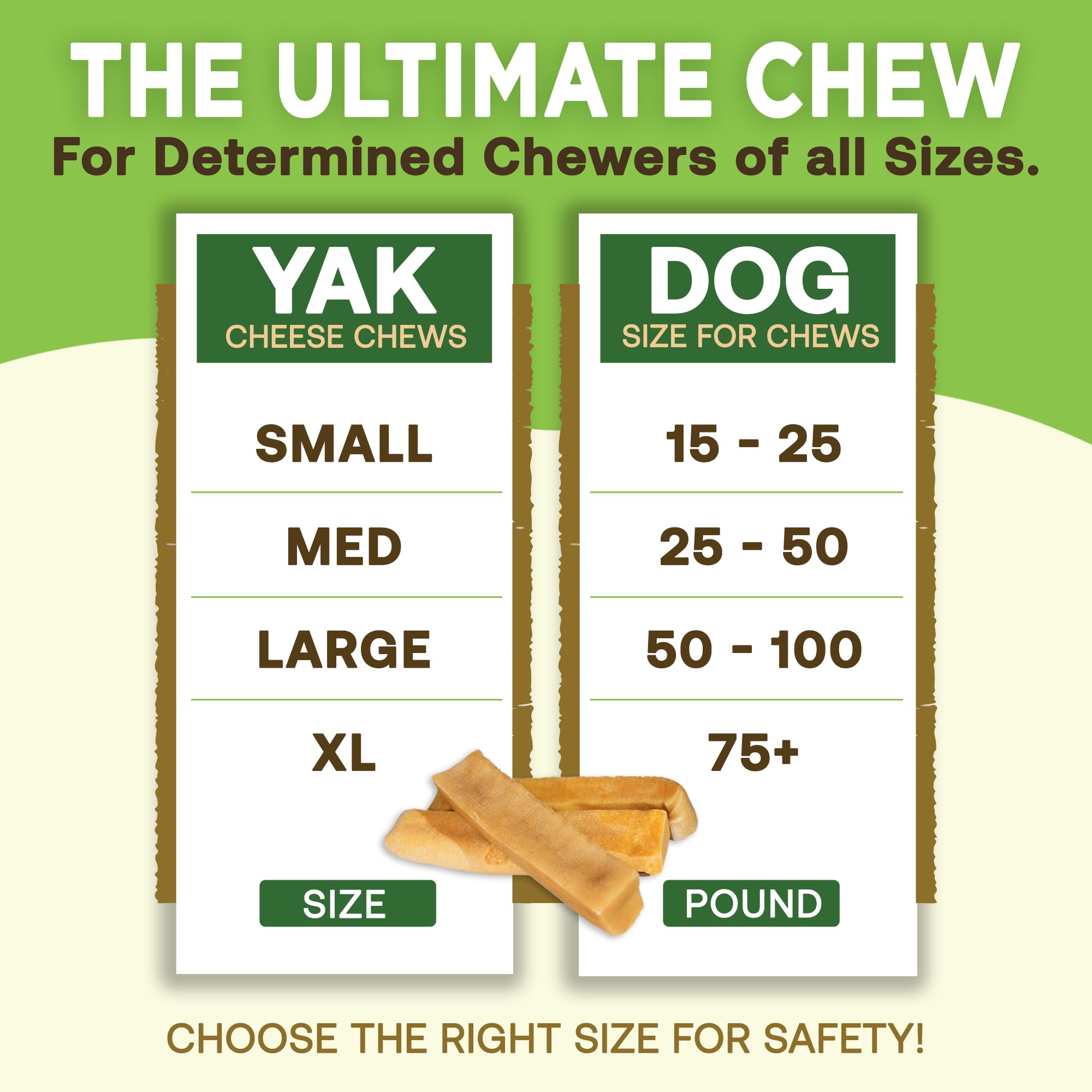 EcoKind Himalayan Chews sin olor, masticación ordenada sin olores.